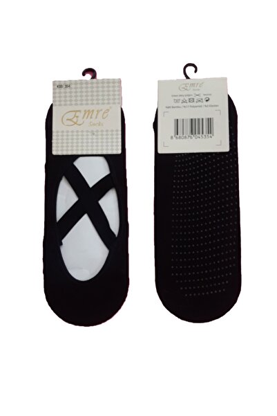 Emre Șosete de damă Bamboo Black Pilates&yoga 2 buc