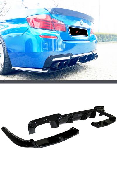 Sargas Bmw F10 5 Serisi Difüzör Vorstainer 3 Parça Kulaklı Sağ Sol Çıkışlı Pa...