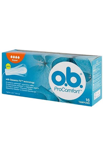 o.b. العلامة التجارية: O.b Tampon Super 16 قطعة الفئة: مصد