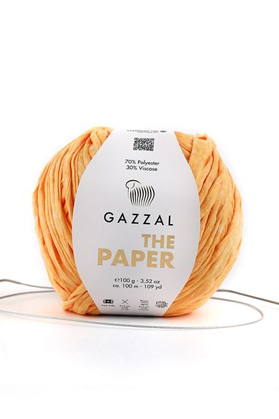 Gazzal 100 Gr 100 Mt Soft Paper Knitting - Κλωστή χειρός, Taka Yarn (3961)