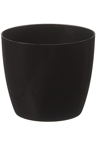 SERİNOVA Yk01 Yakut Saksı No:1 Drenaj Aparatı Ile Birlikte, Siyah, 11cm, 0.68...