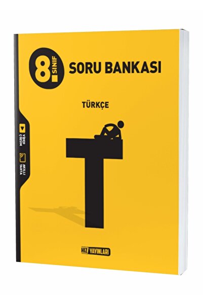 Hız Yayınları 8. Sınıf Türkçe Soru Bankası