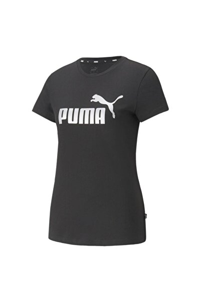 Puma Essentials Γυναικείο T-Shirt - Μεταλλικό Λογότυπο, 84830351