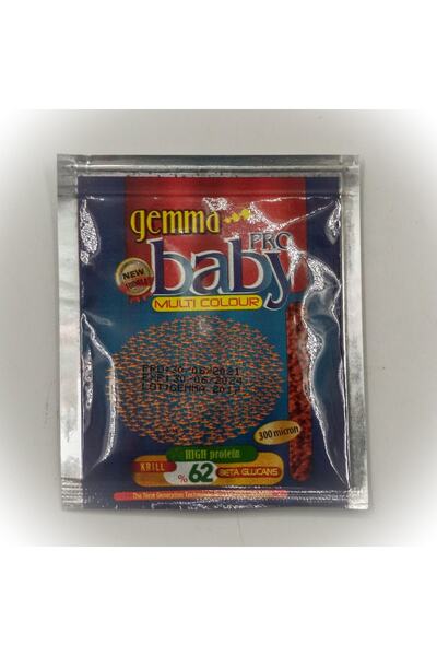 Gemma Pro Multi Colour Yavru Balık Yemi 10 Gr 5'li