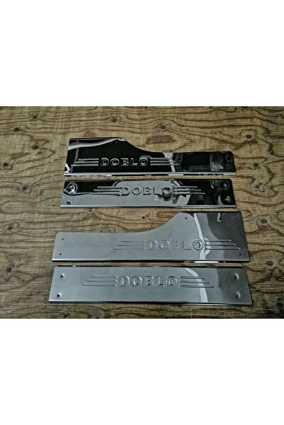 ueskrom Fiat Doblo Krom Iç Kapı Eşiği 4 Prç. P.çelik 2010 Ve Sonras Krom