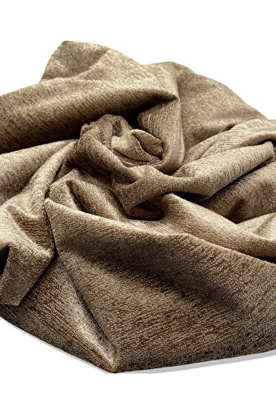 Fabric Hill's Garden&duck Modern Örme Jakarlı Parlak Yönsüz Kadife Polar Astarlı Döşemelik Kumaş