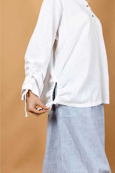 sares Linen Blouse
