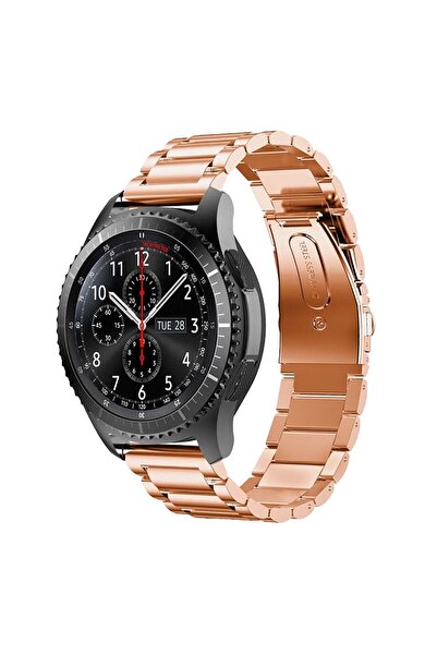 BİPOWER Huawei Watch 22mm Krd5 Klasik Metal Kordon
