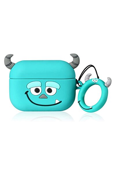 E2m Aırpods Pro Kılıf Dev Monster Mavi Uyumlu