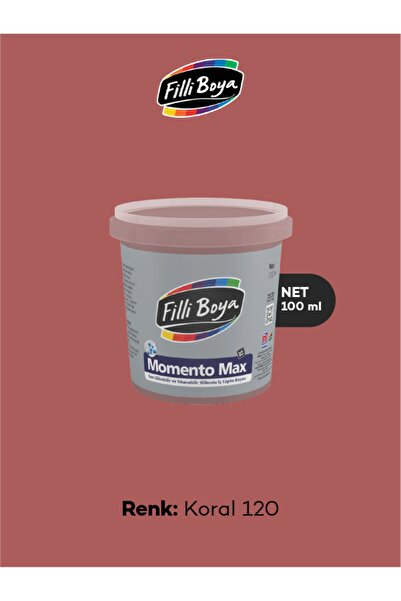 Filli Boya Momento Max Soft Mat 100 ml Koral 120 Ilham Paketi