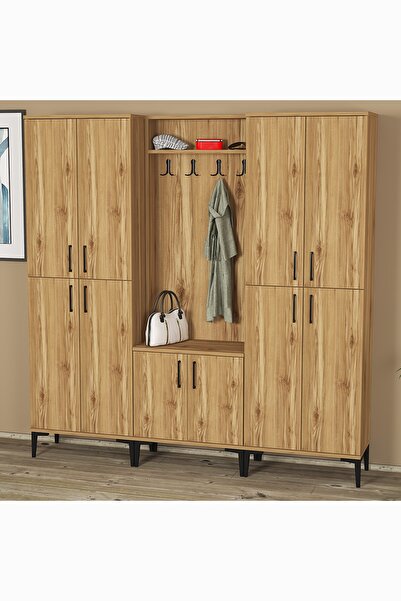 Kalender Dekor Rose-1-4-4 Portmanto Vestiyer Ayakkabılık