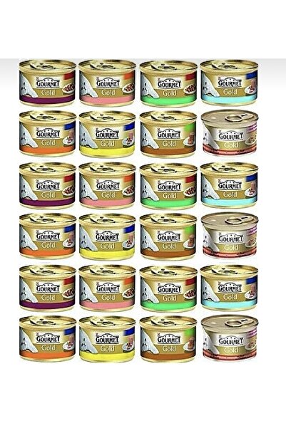 Purina Gourmet Gold Karışık Kedi Konservesi 85gr 24 Adet