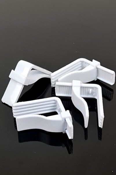 Binbirreyon طقم مزلاج غطاء طاولة قابل للتعديل مكون من 4 قطع Rd018