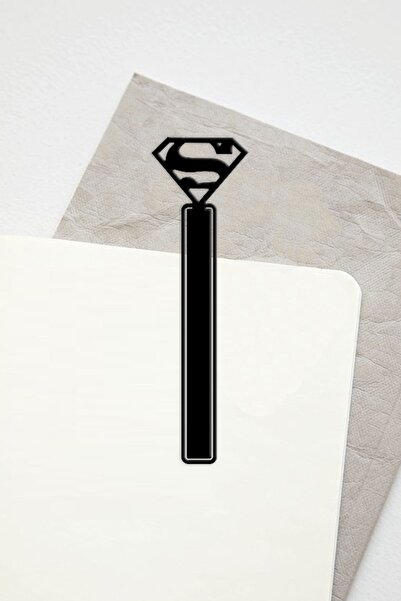 Hobi Demir Sanat Superman Themed Metal Bookmark