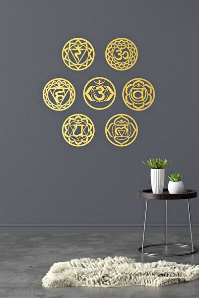 UNT Σετ ζωγραφικής Yoga 7 Chakras (7 Τσάκρα), Διακόσμηση τοίχου