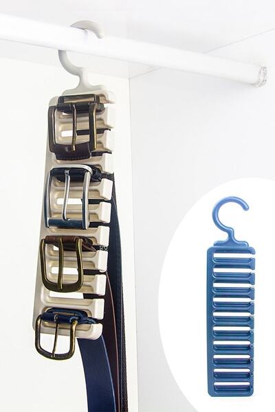 Dükkanönü Вішалка для ременів 10 відділень Організатор для шафи Вішалка для о...