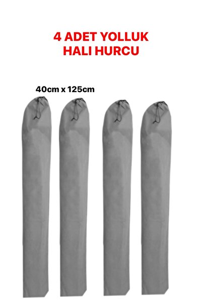 TURİNHOME 4 Adet Halı Hurcu