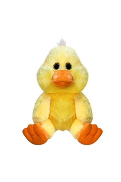 Şeker Adası Cute Sitting Glass Eye Duck 30 Cm / Best Gift
