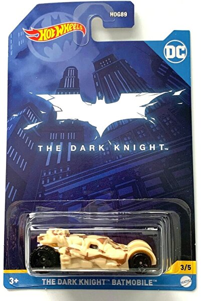 HOT WHEELS Batman The Dark Knight Batmobile Uzunkart 1:64 Ölçek  3/5