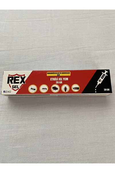 rexgel Rex Gel 20 gr Karınca Ve Hamam Böceği Ilacı Kalorifer Böceği