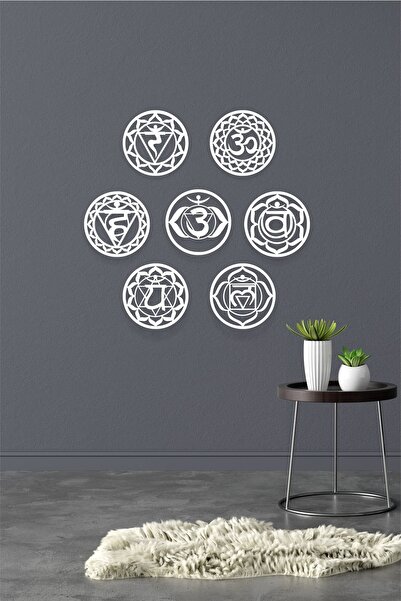 UNT Σετ ζωγραφικής Yoga 7 Chakras (7 Τσάκρα), Διακόσμηση τοίχου