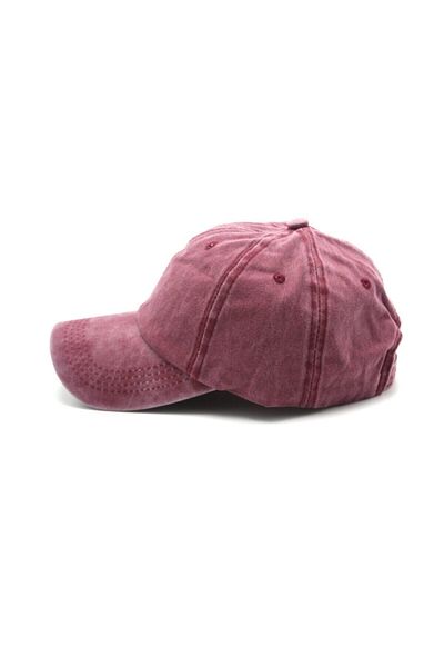 Accesory City Plain Antique Unisex Denim Hat