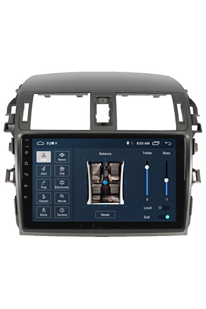 MYWAYY Toyota Corolla Uyumlu Android Carplay Navigasyon Multimedya Ekran Teyp 2gb Ram + 32gb Hdd