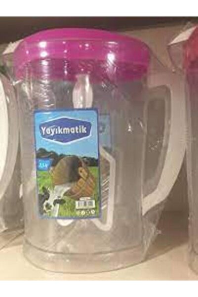 abnturk Yayıkmatik Yayık Sürahi 2,3 Litre Kapasiteli 23x17cm Kaliteli Plastik
