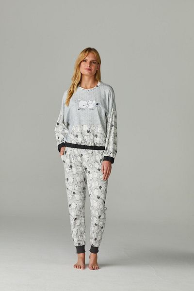 Feyza Pijama Σετ γυναικείες πιτζάμες Lavande