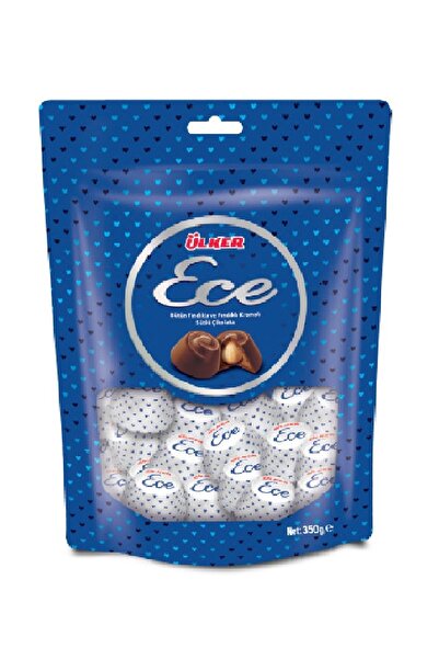 Ülker Ece Ikramlık Çikolata Fındıklı 350gr x 10 Adet