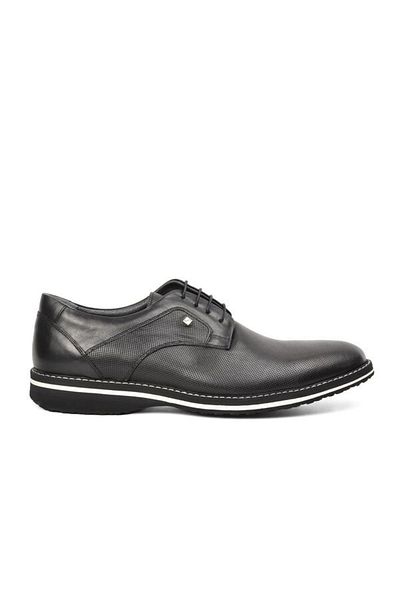Fosco 8071 A-black Genuine Leather Men's Casual Shoes
