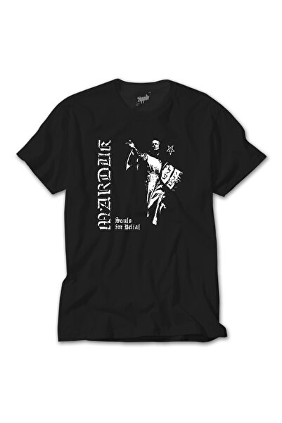 Z zepplin Μαύρο μπλουζάκι Marduk Souls For Belial