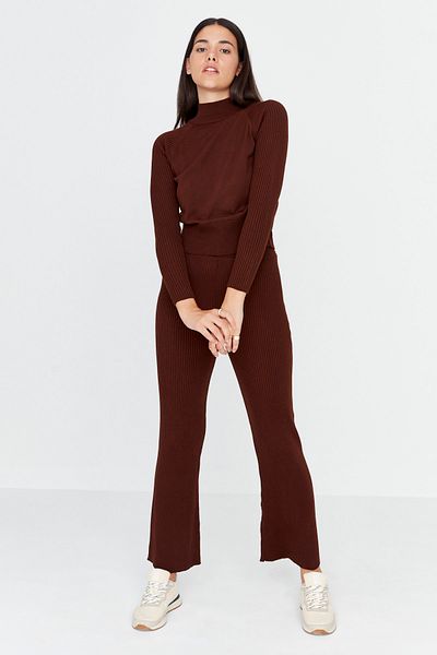 Trendyol Collection Zweiteiler - Braun - Regular Fit