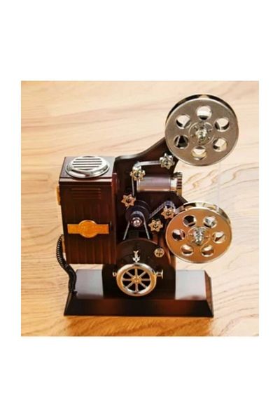 ELBA Cutie muzicală decorativă cu design Nostalgia Cinemascope