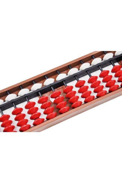 Jet Online 13 Basamak Soroban Mental Aritmetik Abaküs, Plastik Mental Abaküs