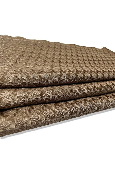 Fabric Hill's Duck&garden Modern Örme Jakarlı Parlak Yönsüz Kadife Polar Astarlı Döşemelik Kumaş(1mt)