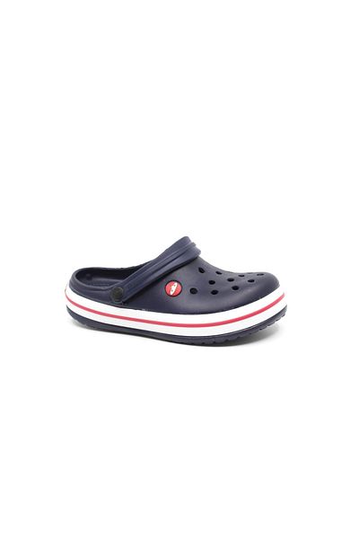 Akınal Bella Akınalbella 195 Navy Blue-white-navy Blue Big Foot Sabo Slippers