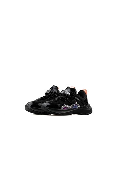 Cool Kids Paris Ptk Black Kids Casual Shoes Paris-ptk-black Black