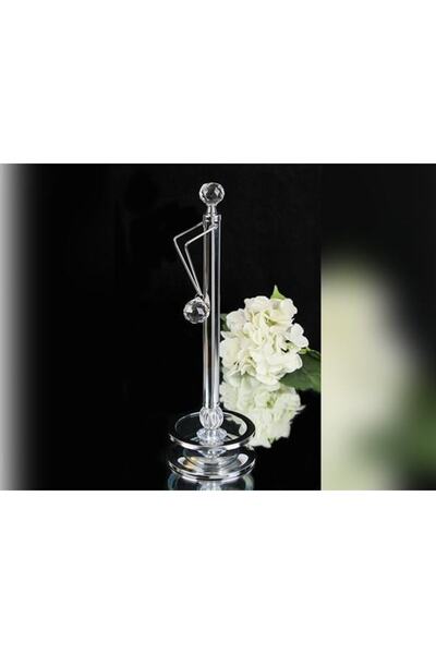 Sembol Silver Stone Metal 39X12Cm Paper Towel Holder Towel-001G