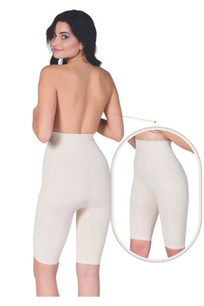 eryatex Women's Body Slimming Corset High Waist Cuffed Corset Leg Shaping Corset Slimming