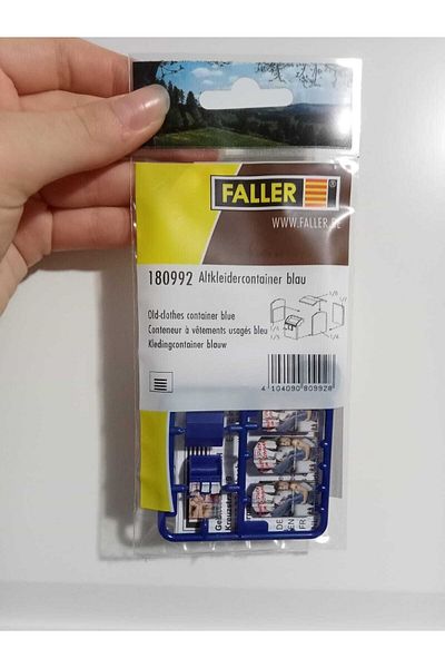 Faller 1:87 صندوق إعادة تدوير الملابس Ho Model -180992
