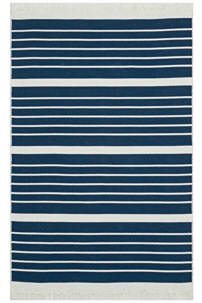 Eko Halı ARYA AR 14 MARINE  Yıkanabilir Çift Taraflı Modern Desenli Dokuma Kilim