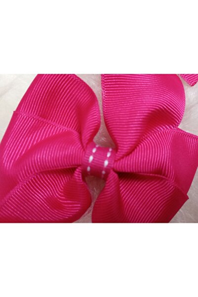 Sare Çocuk Giyim 2-Piece Ribbon Bow Satin Buckle Clip Handmade Sturdy Buckle
