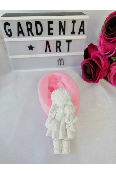 Gardenia Art Hobi Kız Magnet Silikon Kalıbı