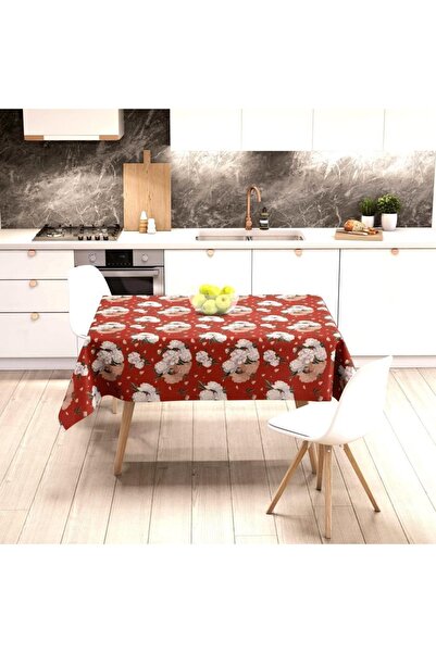 Adawall Red Rose Tablecloth (International Washing and Color-Fastness Certifi...