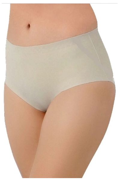 by İGP Skin Colored High Waist Laser Cut Bato Anti-Slip Silicone Slip Panties