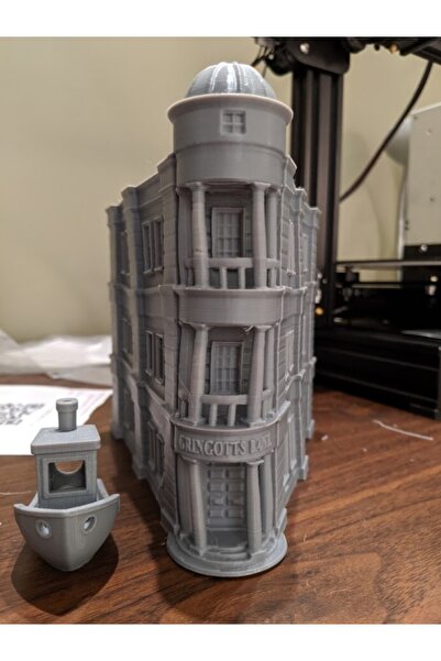TuransoyCraft Gringotts Büyücülük Bankası Figür Harry Potter