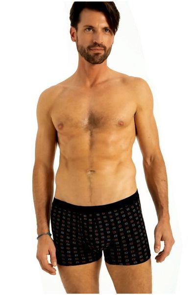 by İGP Boxer pentru bărbați din 3 piese Eco Pack, din bumbac, în 3 culori diferite
