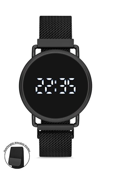Twelve Unisex Siyah Dokunmatik Unisex Kol Saati