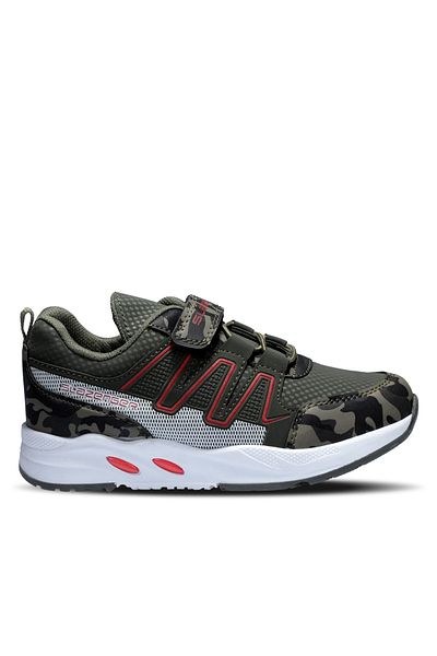 Slazenger Edeline Sneaker Pantofi Băieți Kaki Camuflaj